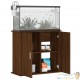 Meuble Aquarium Marron Pour 80 X 30 cm. 2 Portes Support solide et stable pour auqariums