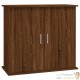 Meuble Aquarium Marron Pour 80 X 30 cm. 2 Portes Support solide et stable pour auqariums