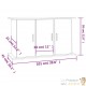 Meuble Blanc Pour aquariums de 100 X 40 cm. 3 Portes Support solide et stable pour auqariums