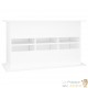 Meuble Blanc Pour aquariums de 100 X 40 cm. 3 Portes Support solide et stable pour auqariums