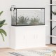 Meuble Blanc Pour aquariums de 100 X 40 cm. 3 Portes Support solide et stable pour auqariums