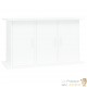 Meuble Blanc Pour aquariums de 100 X 40 cm. 3 Portes Support solide et stable pour auqariums