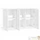 Meuble Blanc Brillant Pour aquariums de 100 X 40 cm. 3 Portes Support solide et stable pour auqariums