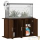 Meuble Marron Pour aquariums de 100 X 40 cm. 3 Portes Support solide et stable pour auqariums