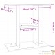 Meuble Support Blanc Aquariums 80 X 30 cm. 1 étagère Support solide et stable pour aquariums