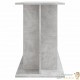 Meuble Aquariums Support Gris Béton 120 X 40 cm. 1 étagère Support solide et stable pour aquariums