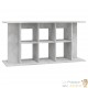 Meuble Aquariums Support Gris Béton 120 X 40 cm. 1 étagère Support solide et stable pour aquariums