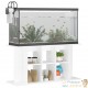 Meuble Aquariums Support Blanc 120 X 40 cm. 1 étagère Support solide et stable pour aquariums