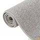 Tapis Salon Poils Courts. Gris Clair. 80 X 150. Design, Chaud & Confortable