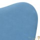 Fauteuil en mousse pour chambre enfant. Bleu. De qualité et Très confortable