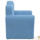 Fauteuil en mousse pour chambre enfant. Bleu. De qualité et Très confortable