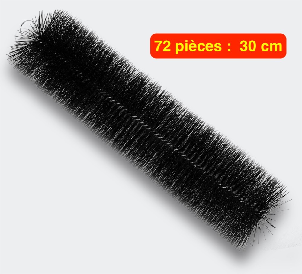 72 Brosses De Filtration 30 cm Pour Filtre De Bassins De Jardin