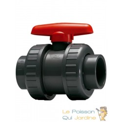 Vanne à Billes 63 mm pour bassins de jardin et irrigation